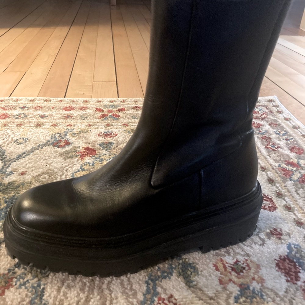 Black Zara Boots